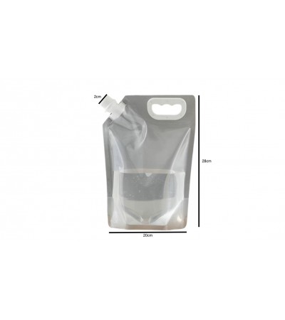 Spout Carrier Bag Clear (Side Spout) 1.5L